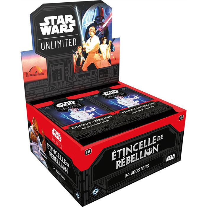 STAR WARS UNLIMITED - DISPLAY SPARK OF REBELLION STAR WARS UNLIMITED - DISPLAY SPARK OF REBELLION