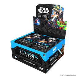 STAR WARS UNLIMITED - LEGEND OF THE FORCE DISPLAY