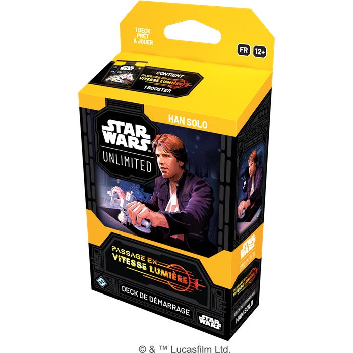 STAR WARS UNLIMITED - PASSAGE EN VITESSE LUMIÈRE - DECK HAN SOLO STAR WARS UNLIMITED - PASSAGE EN VITESSE LUMIÈRE - DECK HAN SOLO