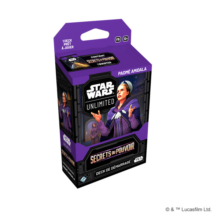 STAR WARS UNLIMITED - SECRET DU POUVOIR - DECK PADMÉ AMIDALA STAR WARS UNLIMITED - SECRET DU POUVOIR - DECK PADMÉ AMIDALA