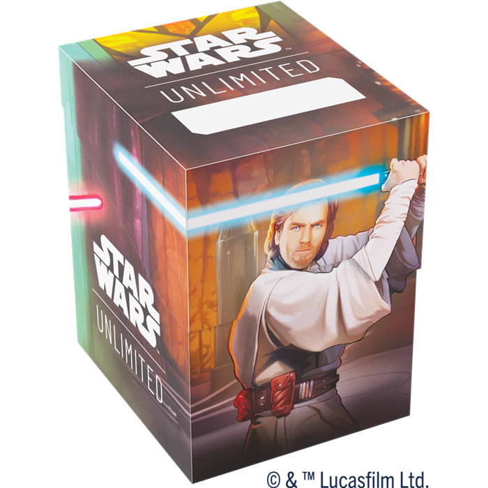 STAR WARS UNLIMITED - SOFT CRATE - OBI-WAN/DARTH MAUL STAR WARS UNLIMITED - SOFT CRATE - OBI-WAN/DARTH MAUL
