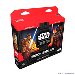 STAR WARS UNLIMITED - SPARK OF REBELLION - 2 PLAYERS STARTER KIT