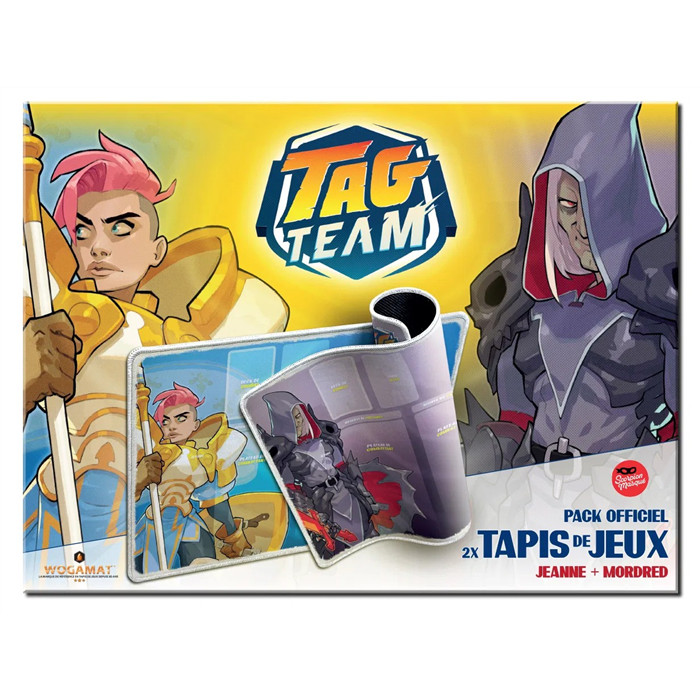 TAG TEAM : KIT 2 TAPIS - JEANNE + MORDRED TAG TEAM : KIT 2 TAPIS - JEANNE + MORDRED