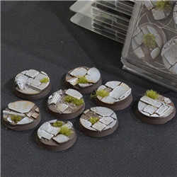 TEMPLE BASES - ROUND 32MM