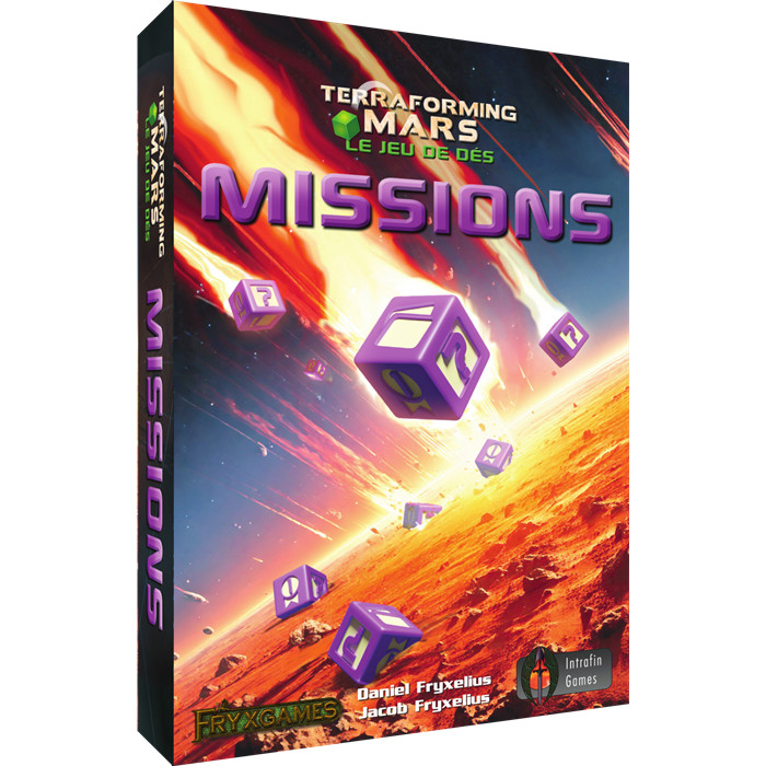 TERRAFORMING MARS : LE JEU DE DÉS MISSIONS EXTENSION TERRAFORMING MARS : LE JEU DE DÉS MISSIONS EXTENSION