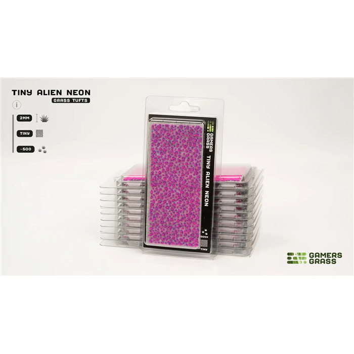 TINY TUFTS ALIEN NEON - TINY TINY TUFTS ALIEN NEON - TINY