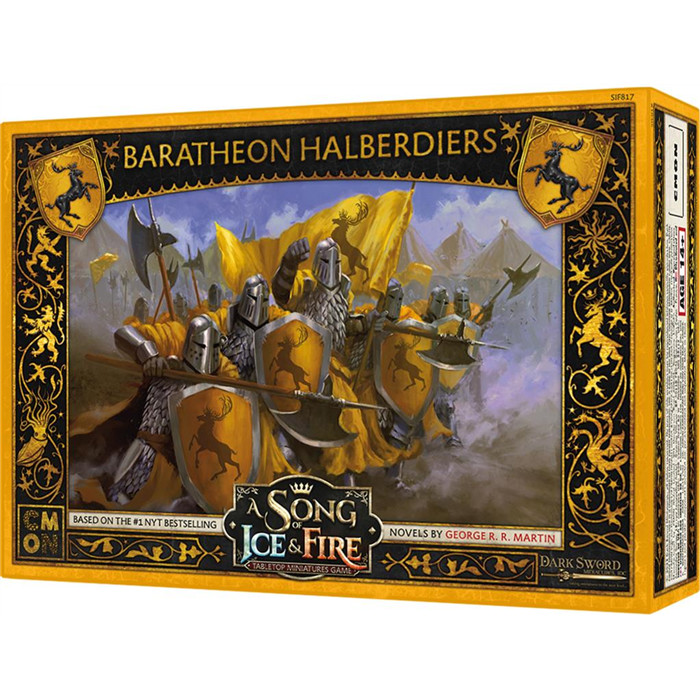 TRONE DE FER : HALLEBARDIERS BARATHEON TRONE DE FER : HALLEBARDIERS BARATHEON