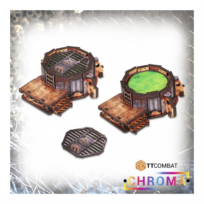 TT COMBAT - CHROME - ACID VATS TT COMBAT - CHROME - ACID VATS