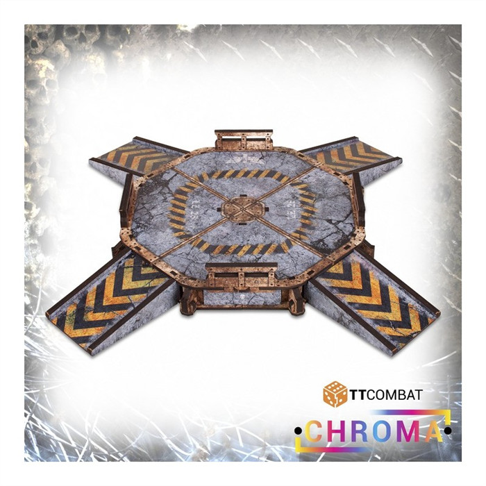 TT COMBAT - CHROME - LANDING PAD TT COMBAT - CHROME - LANDING PAD