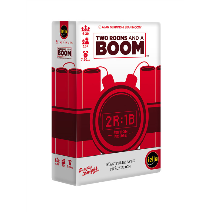 TWO ROOMS AND A BOOM (ROUGE) TWO ROOMS AND A BOOM (ROUGE)