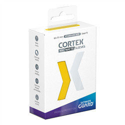 UG 100 CORTEX SLEEVES YELLOW TAILLE STANDARD MAT