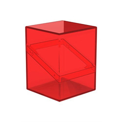 ULTIMATE GUARD BOULDER 100+ CLEAR - RUBY