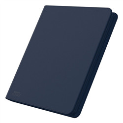 ULTIMATE GUARD ZIPFOLIO 480 - 24-POCKET XENOSKIN (QUADROW) - BLEU