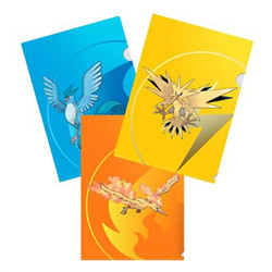 UP - 3-PACK TOURNAMENT FOLIOS FEATURING ZAPDOS, MOLTRES, AND ARTICUNO