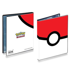 UP - 4-POCKET PORTFOLIO - POKEMON - POKEBALL