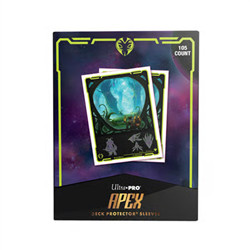 UP - EDGE OF ETERNITIES 105CT APEX DECK PROTECTOR GREEN MYTHIC