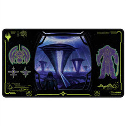 UP - EDGE OF ETERNITIES HOLOFOIL PLAYMAT BLACK MYTHIC