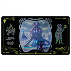 UP - EDGE OF ETERNITIES HOLOFOIL PLAYMAT BLUE MYTHIC