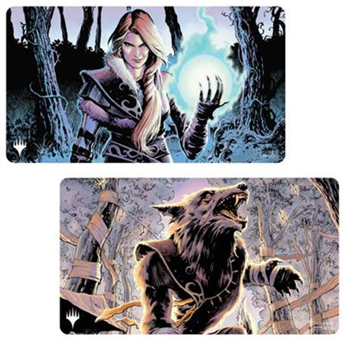 UP - INNISTRAD REMASTERED BLACK STITCHED DOUBLE SIDE PLAYMAT MULTI MYTHIC X UP - INNISTRAD REMASTERED BLACK STITCHED DOUBLE SIDE PLAYMAT MULTI MYTHIC X