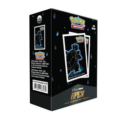 UP - NEON KANTO 105CT APEX DECK PROTECTOR SLEEVES BLASTOISE FOR POKÉMON
