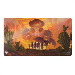 UP - OUTLAWS OF THUNDER JUNCTION PLAYMAT HOLOFOIL Z
