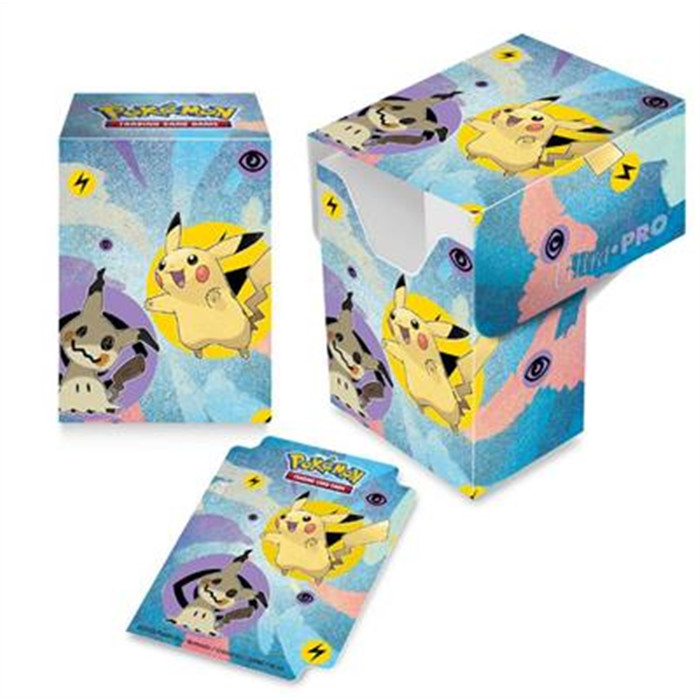UP - PIKACHU & MIMIKYU FULL VIEW DECK BOX FOR POKÉMON UP - PIKACHU & MIMIKYU FULL VIEW DECK BOX FOR POKÉMON