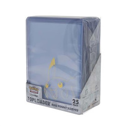 UP - PIKACHU TOPLOADER AND PENNY SLEEVES COMBO PACK FOR POKEMON TCG
