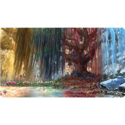 UP - PLAYMAT BLOOMBURROW SEASON LANDS: THREE TREE CITY (FOUR SEASONS)