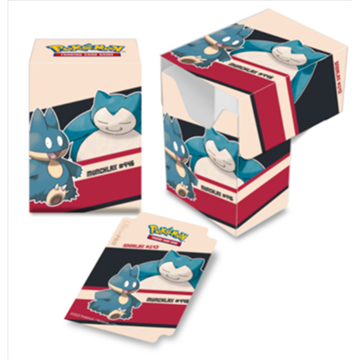 UP - SNORLAX & MUNCHLAX FULL VIEW DECK BOX FOR POKÉMON UP - SNORLAX & MUNCHLAX FULL VIEW DECK BOX FOR POKÉMON