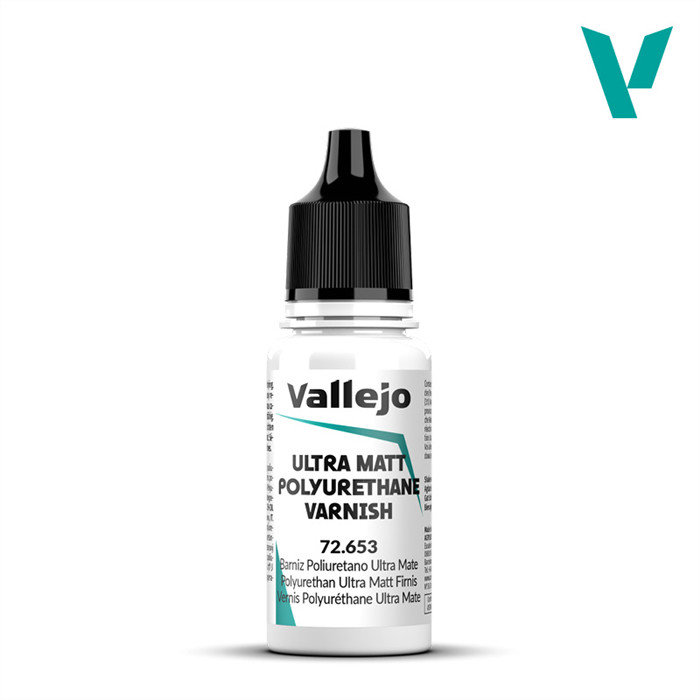VALLEJO POLYURETHANE ULTRA MATT VARNISH 18ML VALLEJO POLYURETHANE ULTRA MATT VARNISH 18ML