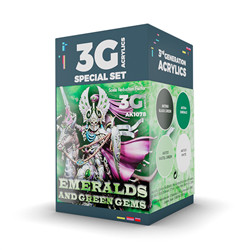 WARGAME COLOR SET : EMERALDS
