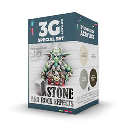 WARGAME COLOR SET : STONE AND ROCK EFFECTS