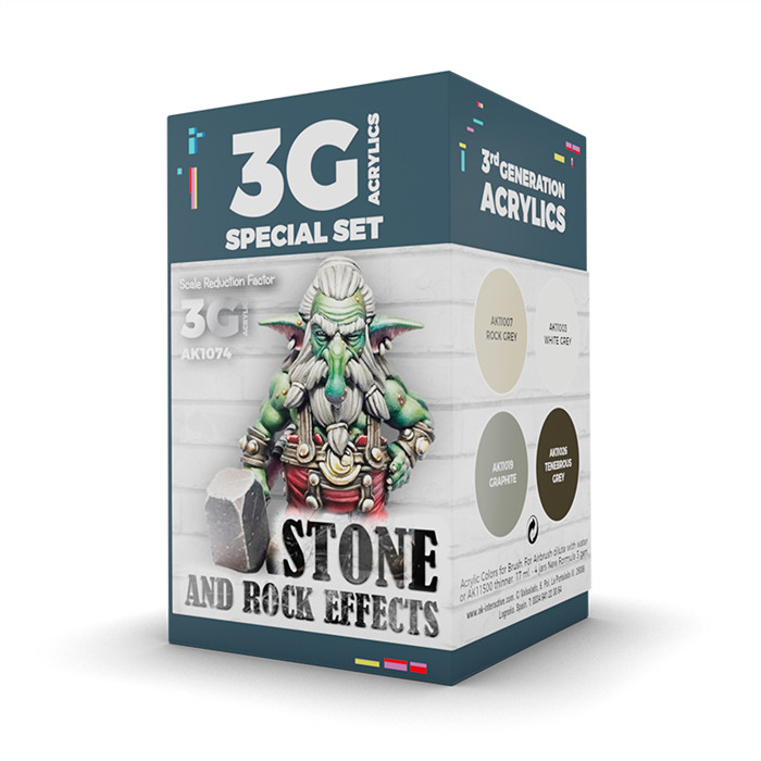 WARGAME COLOR SET : STONE AND ROCK EFFECTS WARGAME COLOR SET : STONE AND ROCK EFFECTS