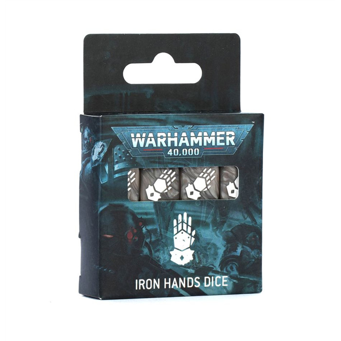 WARHAMMER 40000: IRON HANDS DICE WARHAMMER 40000: IRON HANDS DICE