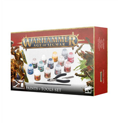 WARHAMMER AGE OF SIGMAR: SET PEINTURE + OUTILS (V4)