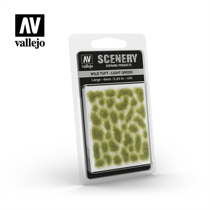 WILD TUFT - LIGHT GREEN 6MM WILD TUFT - LIGHT GREEN 6MM