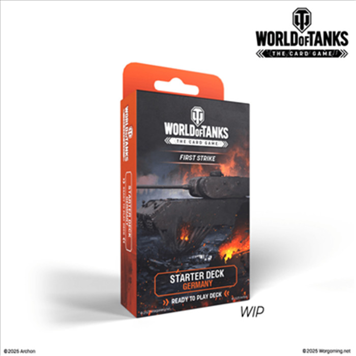 WORLD OF TANKS : THE CARD GAME FIRST STRIKE STARTER DECK GERMANY WORLD OF TANKS : THE CARD GAME FIRST STRIKE STARTER DECK GERMANY