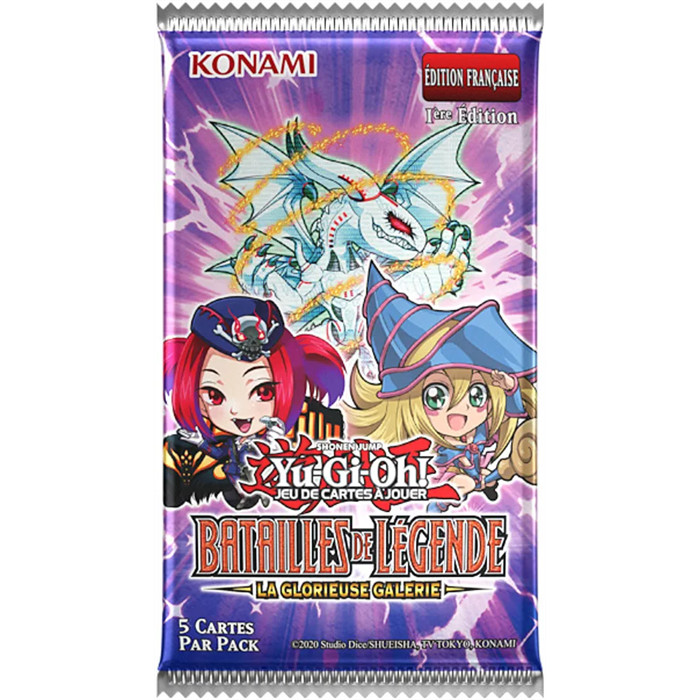 YGO - BATAILLES DE LÉGENDE: LA GLORIEUSE GALERIE - BOOSTER YGO - BATAILLES DE LÉGENDE: LA GLORIEUSE GALERIE - BOOSTER