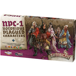 ZOMBICIDE BLACK PLAGUE - NOTORIOUS PLAGUED CHARACTERS #1