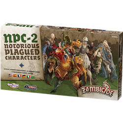 ZOMBICIDE BLACK PLAGUE - NOTORIOUS PLAGUED CHARACTERS #2
