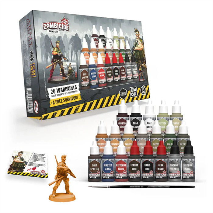 ZOMBICIDE PAINT SET 2ND EDITION ZOMBICIDE PAINT SET 2ND EDITION